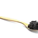 Caviar in a spoon
