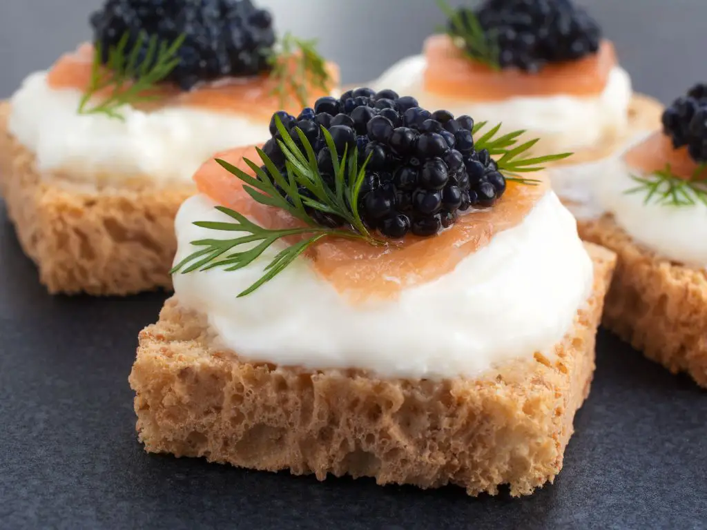 caviar breakfast