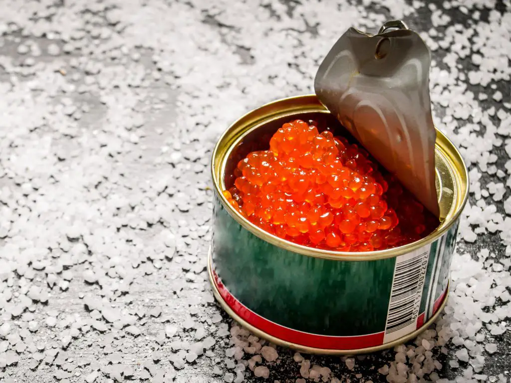 caviar tin sizes