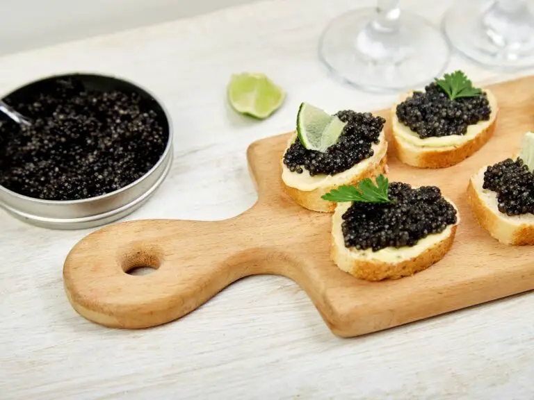 is caviar salty